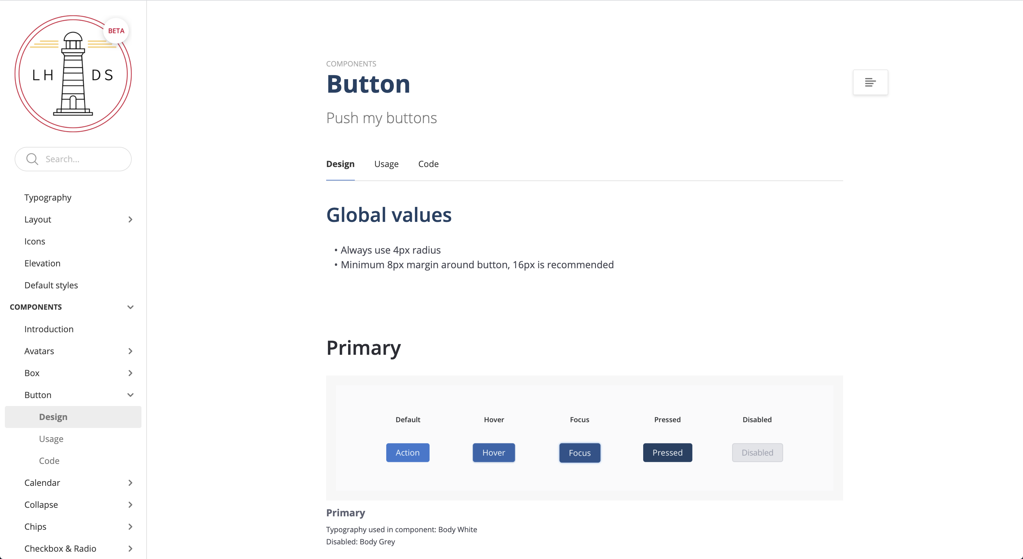 Lighthouse documentation