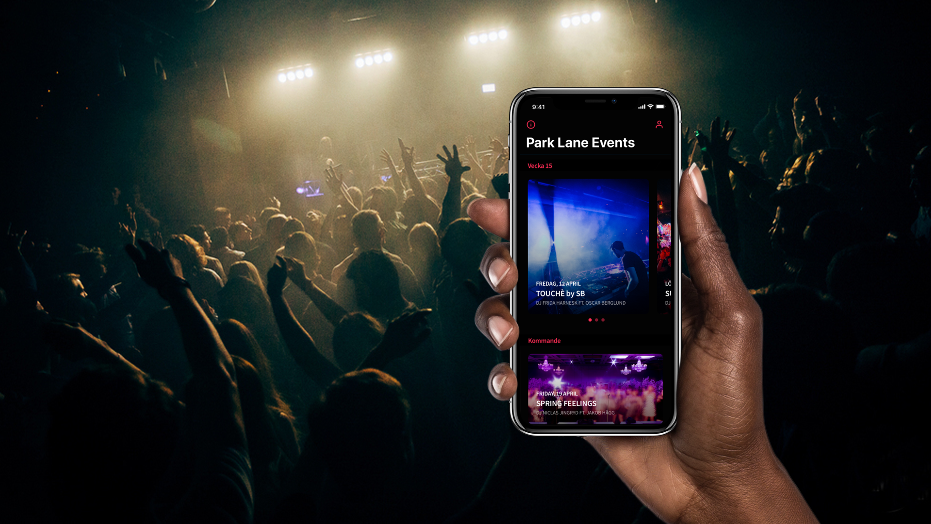 Park Lane mobile app cover