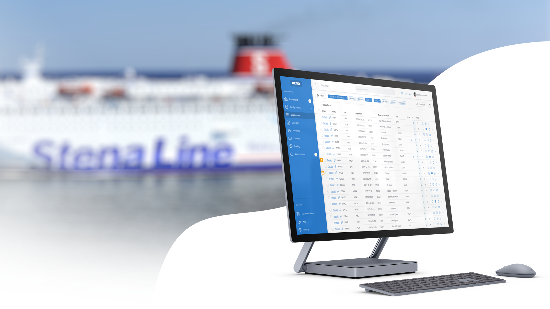 Stena Line Nemo dashboard cover