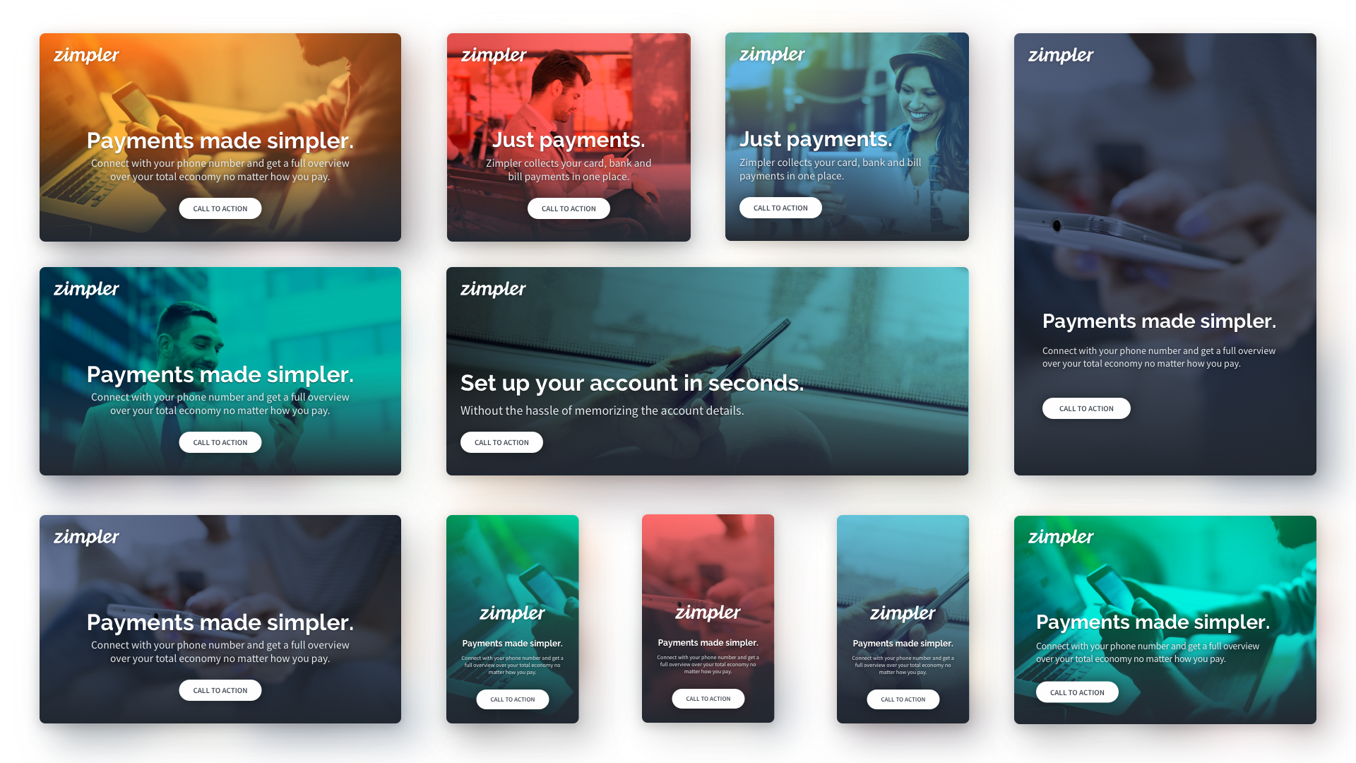 Zimpler cards and payment states
