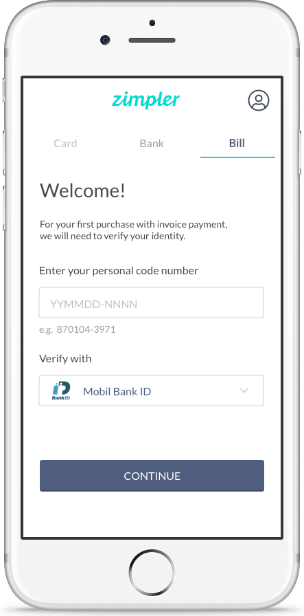 Zimpler identity check
