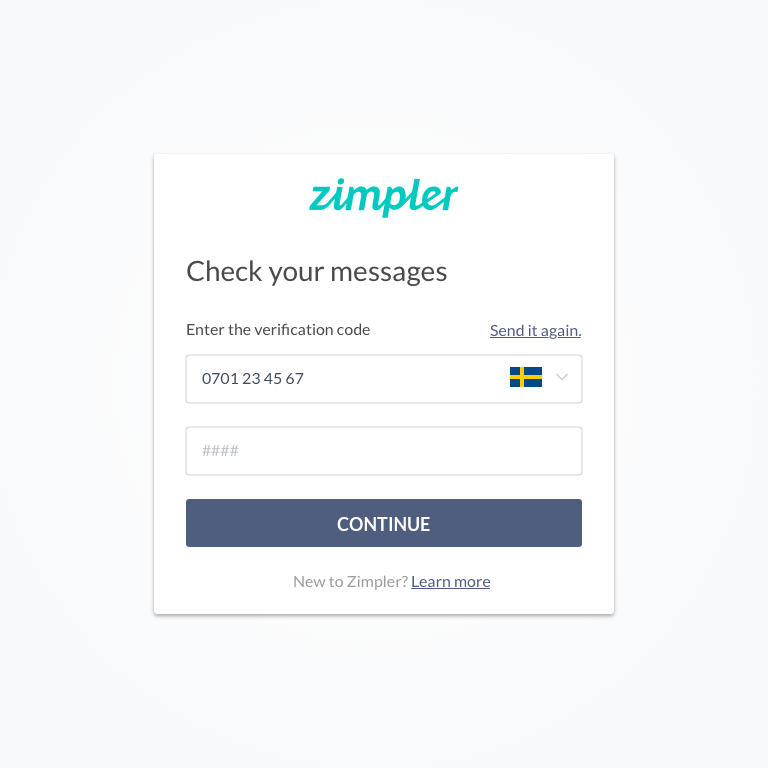 Zimpler portal login
